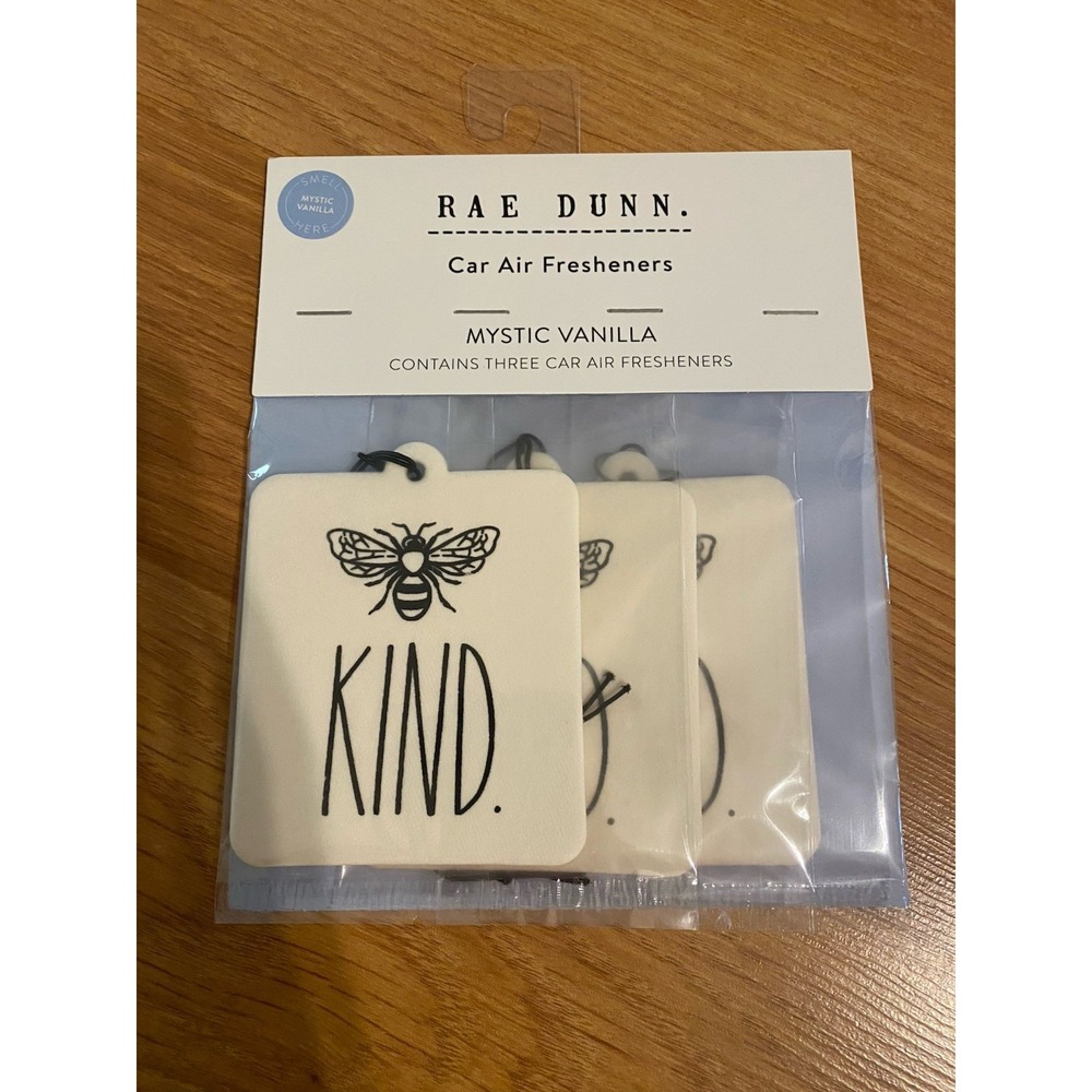 Rae Dunn Car Air‎ Fresheners Mystic Vanilla Bee Kind